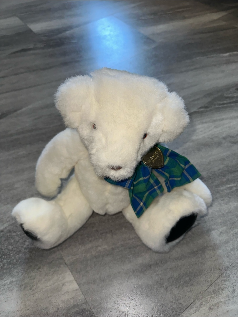 Vintage 1992 Victoria's Secret Gund white plush teddy bear 🧸